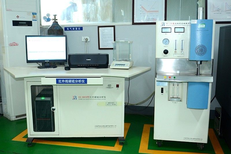 赤外線炭素硫黄分析器